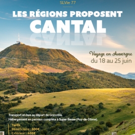 77 - VOYAGE EN AUBERGNE "CANTAL" - 2023