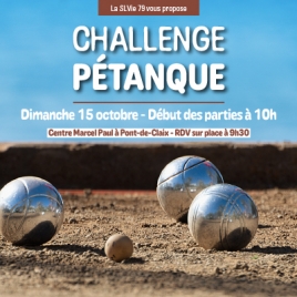 79-  CHALLENGE PÉTANQUE