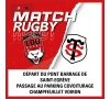 SLV76 - MATCH LOU RUGBY / TOULOUSE DEPART GRENOBLE-VOIRON-ISLE D'ABEAU