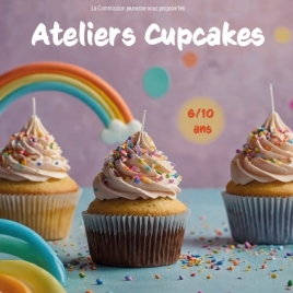 ATELIER CUP CAKE 6 à 10 ANS PONT DE CLAIX