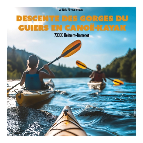 SLV76 Canoë / Kayak - " Descente des gorges du Guiers"  2025