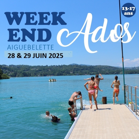 Week-end ados à Aiguebelette