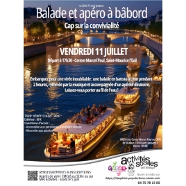 SLV 75 - Ballade et Apéro à bâbord "Cap sur la convivialité"