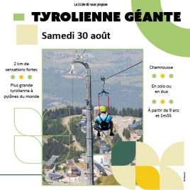 SLV80 - TYROLIENNE GEANTE DE CHAMROUSSE 30 AOUT 2025