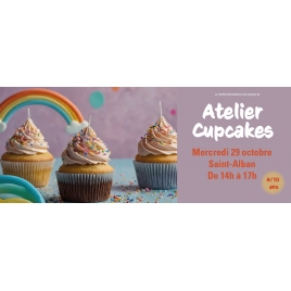 ATELIER CUP CAKE 6 à 10 ANS SAINT ALBAN