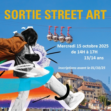 SORTIE STREET ART GRENOBLE 13 14 ANS