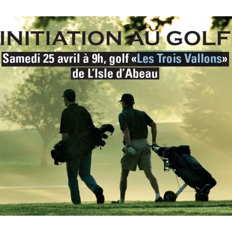 INITIATION AU GOLF - «Les Trois Vallons» - SLVie 74 - 2026