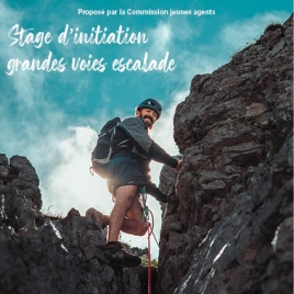 Stage initiation grandes voies d'escalade sur 2 journées - Commission Jeunes Agents