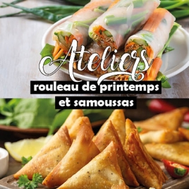 SLV75 - Ateliers Rouleaux de printemps / Samossas