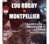 MATCH LOU RUGBY - MONTPELLIER