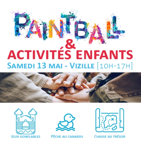 SLV80 - SORTIE PAINT BALL & ACTIVITES ENFANTS